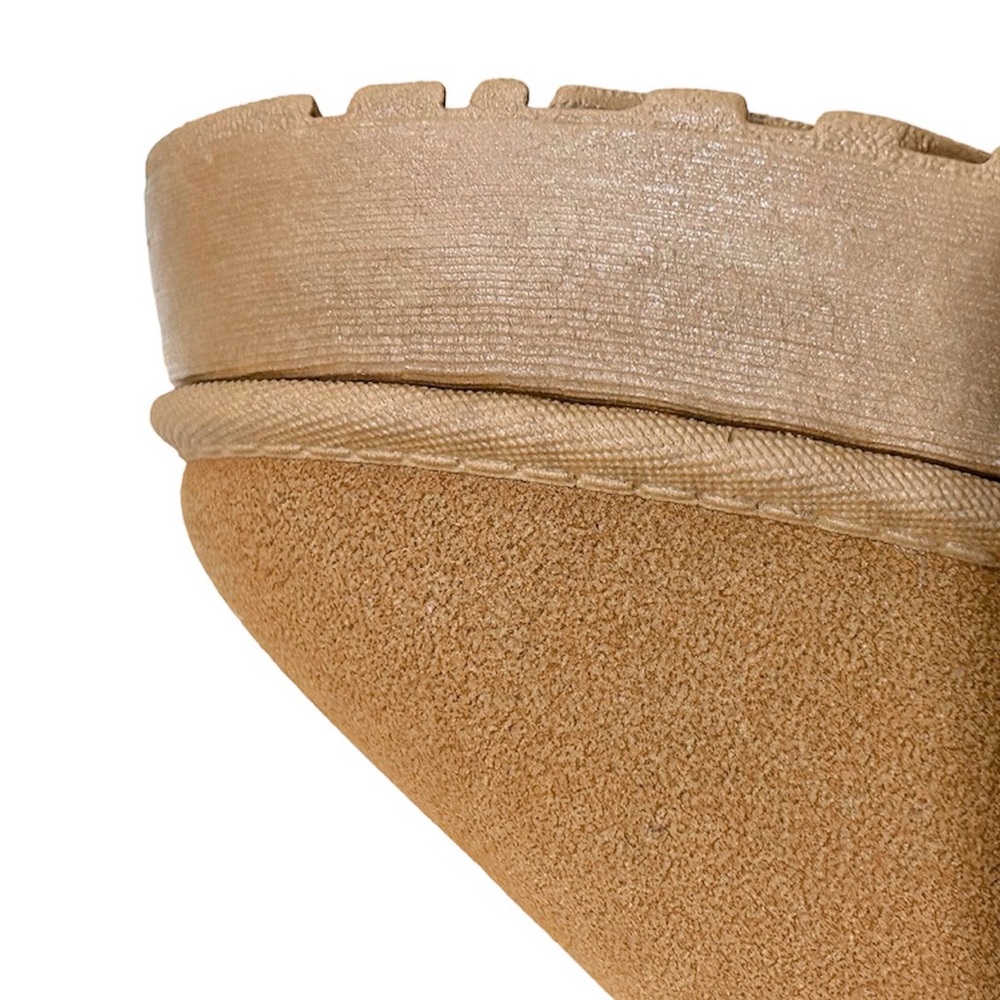 Women’s Ultra Mini Platform Faux Fur Lined Waterproof Boots in Chestnut, US 7 - Picture 7 of 12